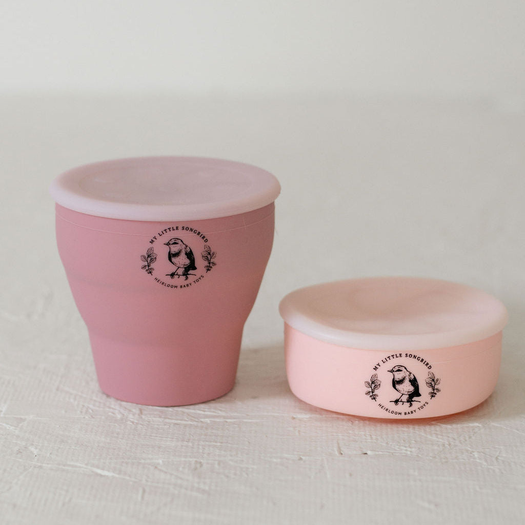 Silicone Snack Cups/Collapsible Snack Cups