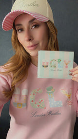 SWEATER WEATHER ♡ holiday junkie x embroidered hat