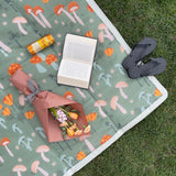 Outdoor Blanket - Woodland Mushroom - HoneyBug 