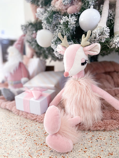 Freija the Pink Reindeer - HoneyBug 