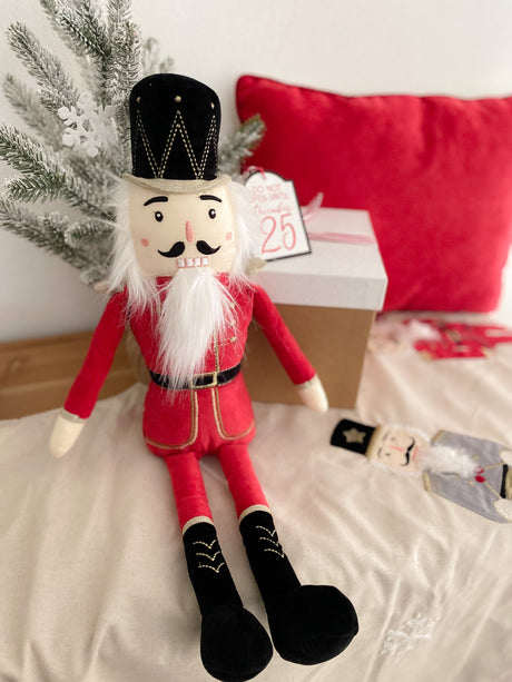 Tthe Nutcracker Shelf Sitter - Red - HoneyBug 