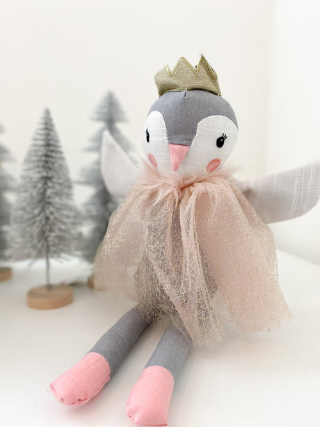 Petunia Penguin Princess  Doll - HoneyBug 