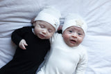 Newborn Hospital Hats - Whites - HoneyBug 