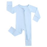 Dewdrop Zippered Baby Romper - HoneyBug 