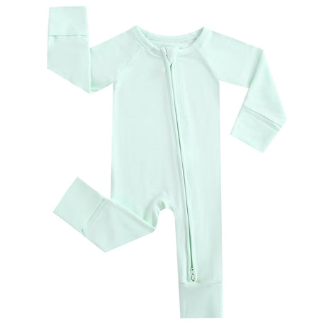 Meadow Zippered Baby Romper - HoneyBug 