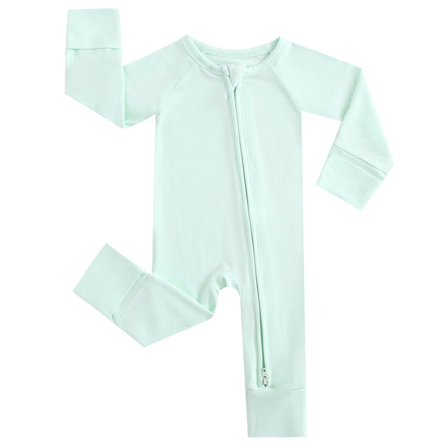 Meadow Zippered Baby Romper - HoneyBug 