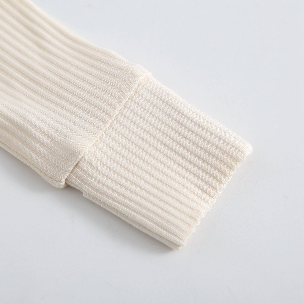 Oatmeal Ribbed Zippered Baby Romper