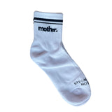 Mother. Throwback Half Crew Striped Socks - HoneyBug 