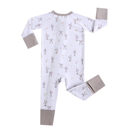 Little Lamb Zippered Baby Romper