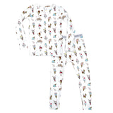 Ice Cream Bamboo Kids Pajamas - HoneyBug 