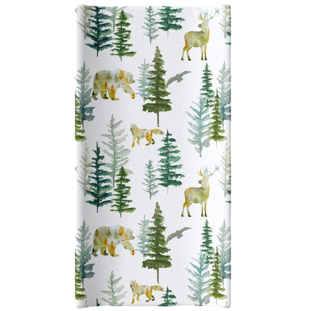 Changing Pad Cover - In The Woods - HoneyBug 