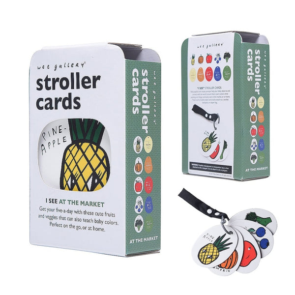 Stroller Cards - I See in the Market - HoneyBug 