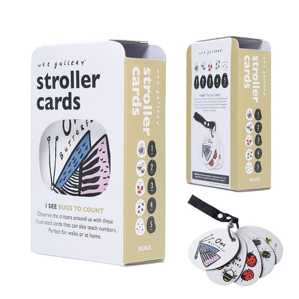 Stroller Cards - I See Bugs to Count - HoneyBug 