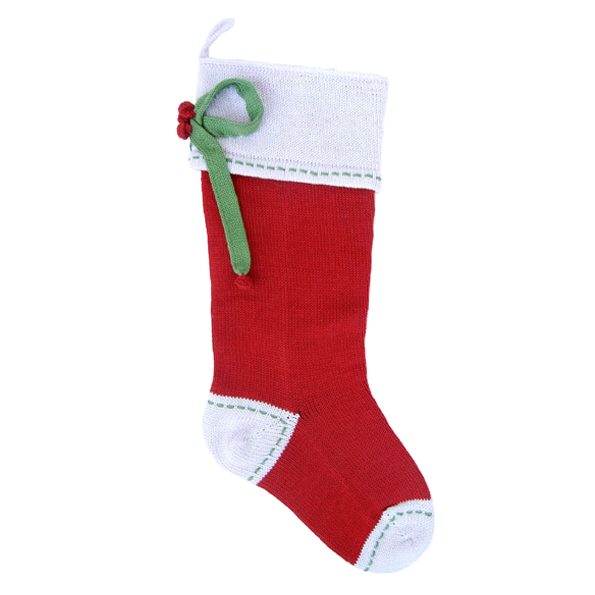 Bow Stocking, Red