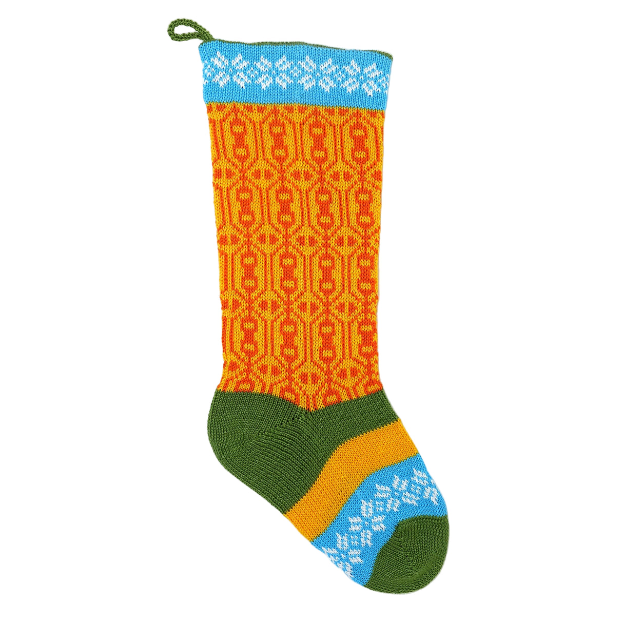 Colorful Stocking, Yellow