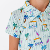 It's Fore O'Clock Somewhere Polo - HoneyBug 