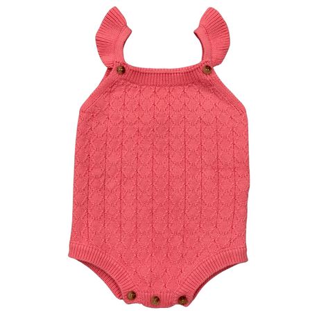 Baby Girl Knit Sweater Bodysuit