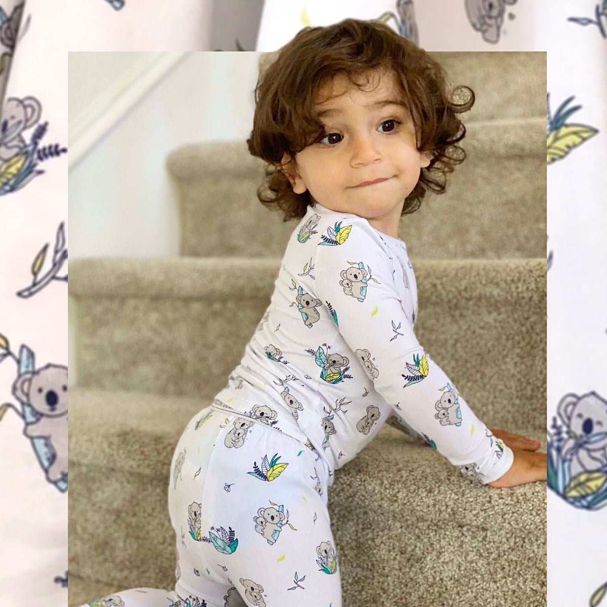 Koala Bamboo Kids Pajamas - HoneyBug 