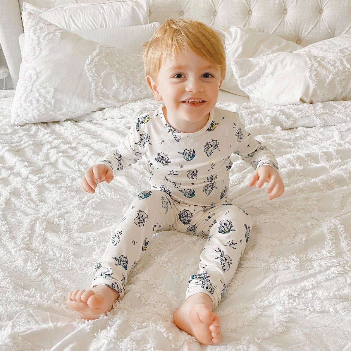 Koala Bamboo Kids Pajamas - HoneyBug 
