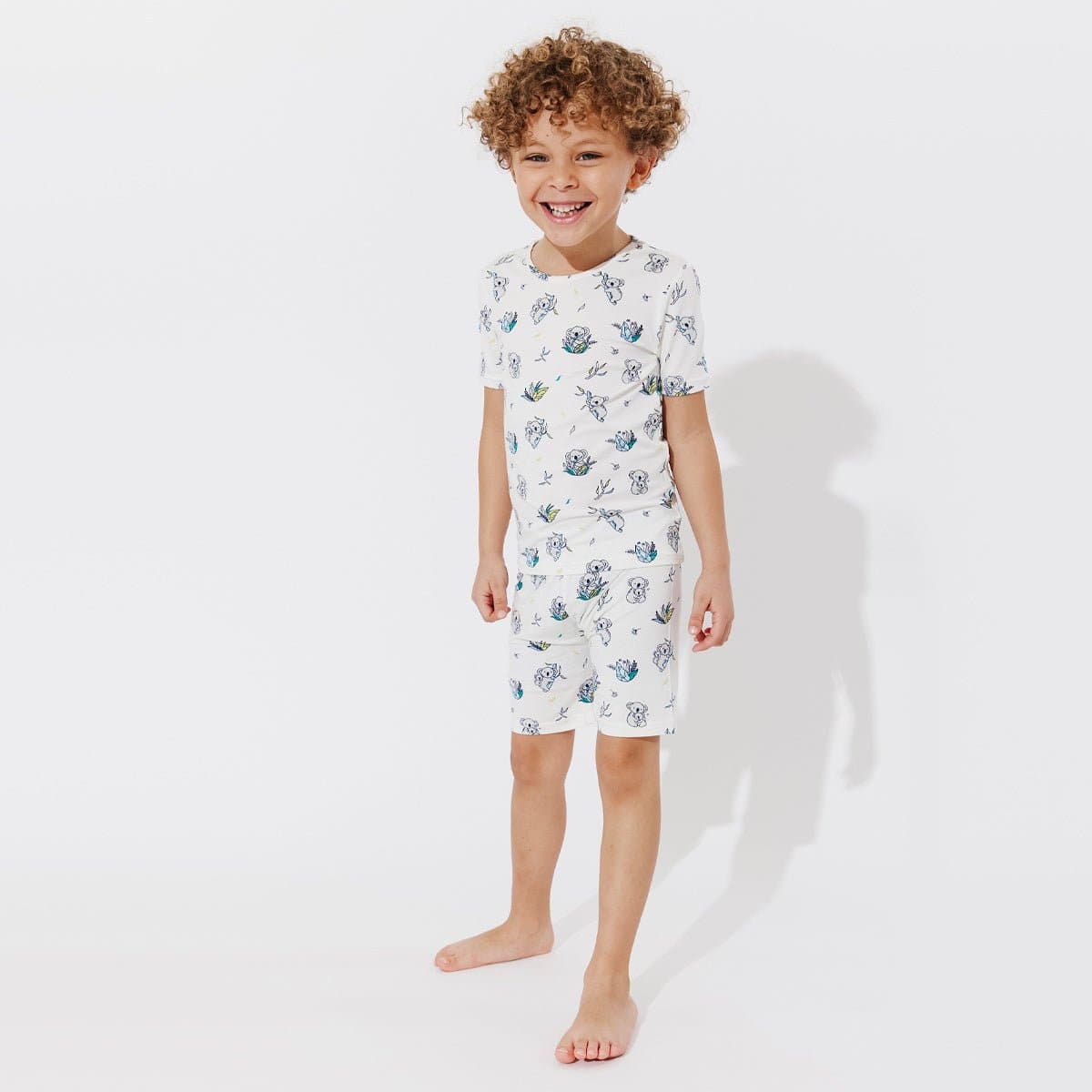 Koala Bamboo Kids Pajama Short Set - HoneyBug 