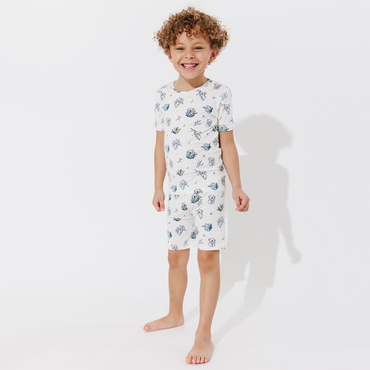 Koala Bamboo Kids Pajama Short Set - HoneyBug 