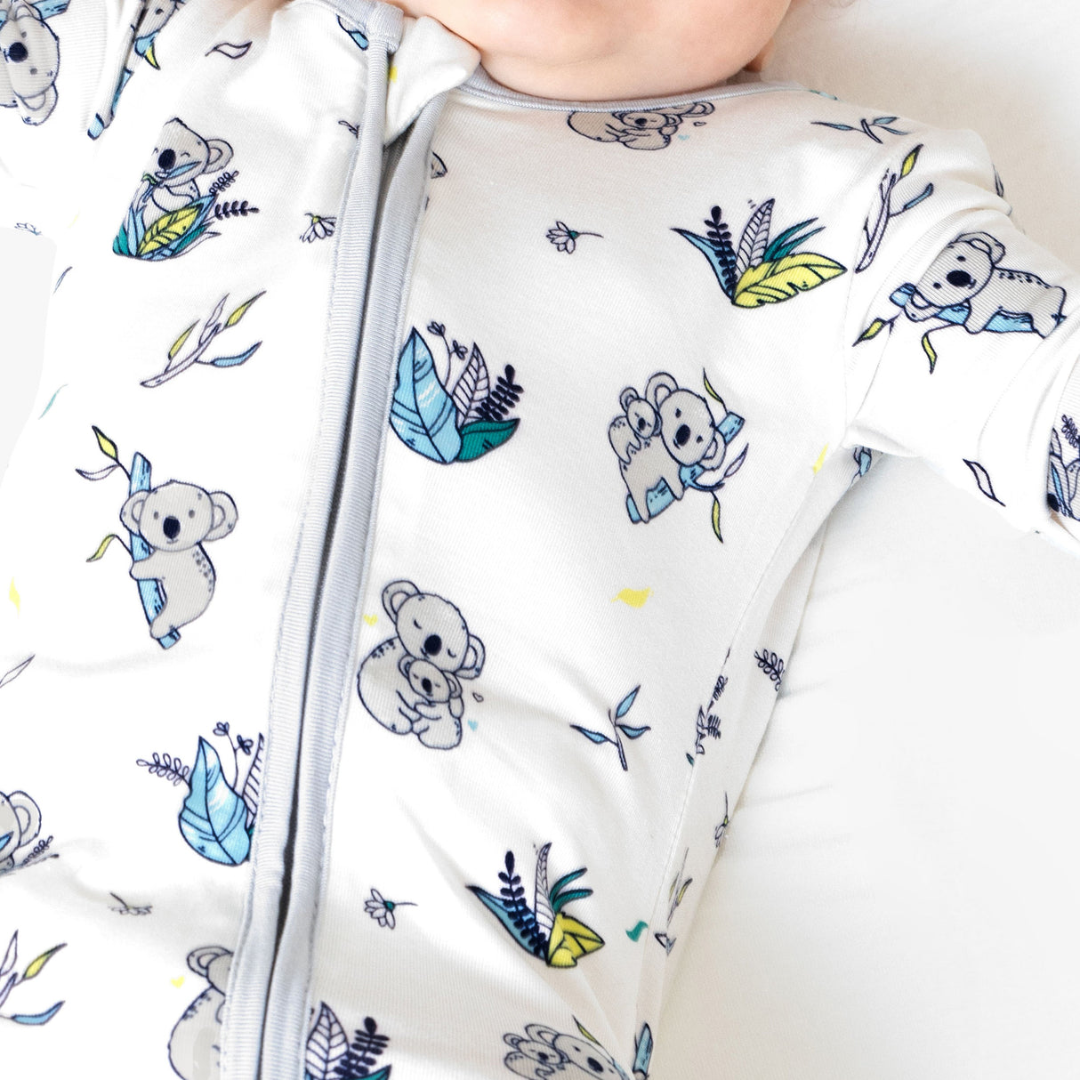 Koala Bamboo Convertible Footie - HoneyBug 