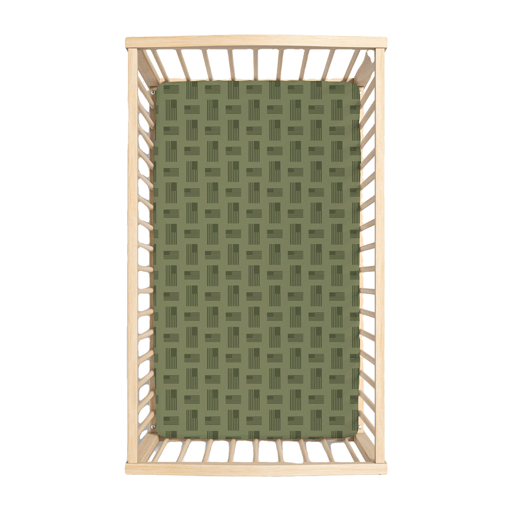 Kolton Bamboo Crib Sheet - HoneyBug 