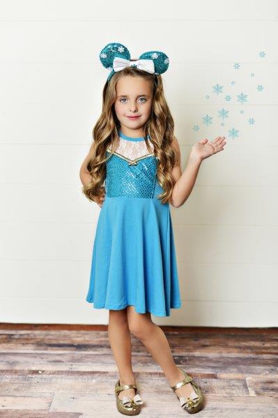 Ice Queen Dress - HoneyBug 