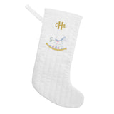 Monogrammed Rocking Horse Stocking - HoneyBug 
