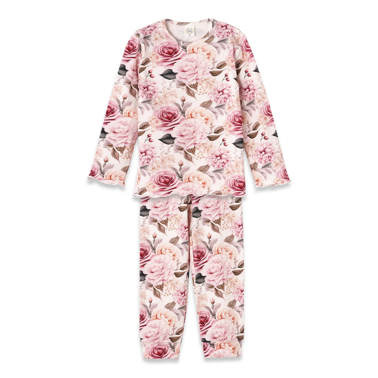 Garden Bouquet Bamboo Mommy & Me Floral Pajamas - HoneyBug 