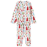 Christmas Merry Children's Bamboo Pajama Set-Family Matching - HoneyBug 
