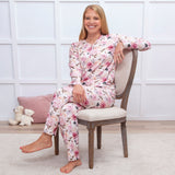 Garden Bouquet Women's Bamboo Pajama Set - HoneyBug 
