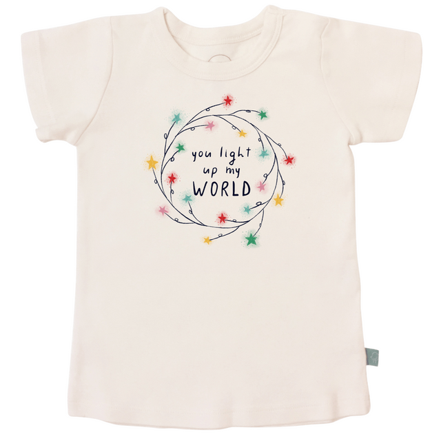 graphic tee | light up my world - HoneyBug 
