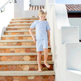 Charles Boys' Short Set - Classic Stripe - HoneyBug 