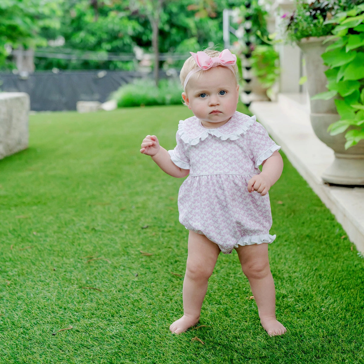 Council Girls' Bubble - Pretty Pink Bows - HoneyBug 