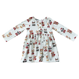 Long Sleeve Henley Dress