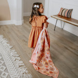 Little Dreamer Organic Baby Blanket - Flower Child - HoneyBug 
