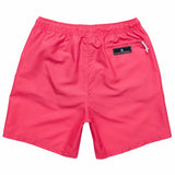 Mens Vintage Red Comfort Lined Swim Short - HoneyBug 