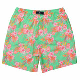 Mens Coastal Shells Sustainable Swim Short - HoneyBug 