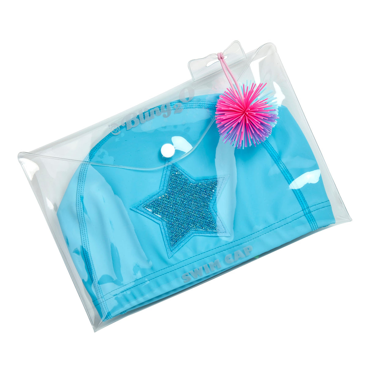 Lagoon Star Kids' Swim Cap - HoneyBug 