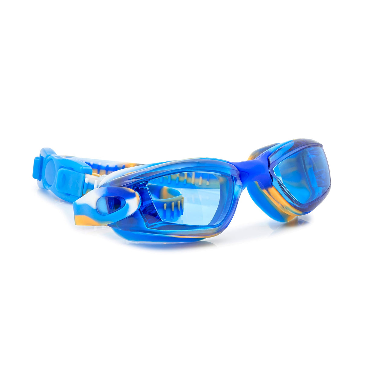 Candy Corn Cobalt Salt Water Taffy Kids' Swim Goggles - HoneyBug 