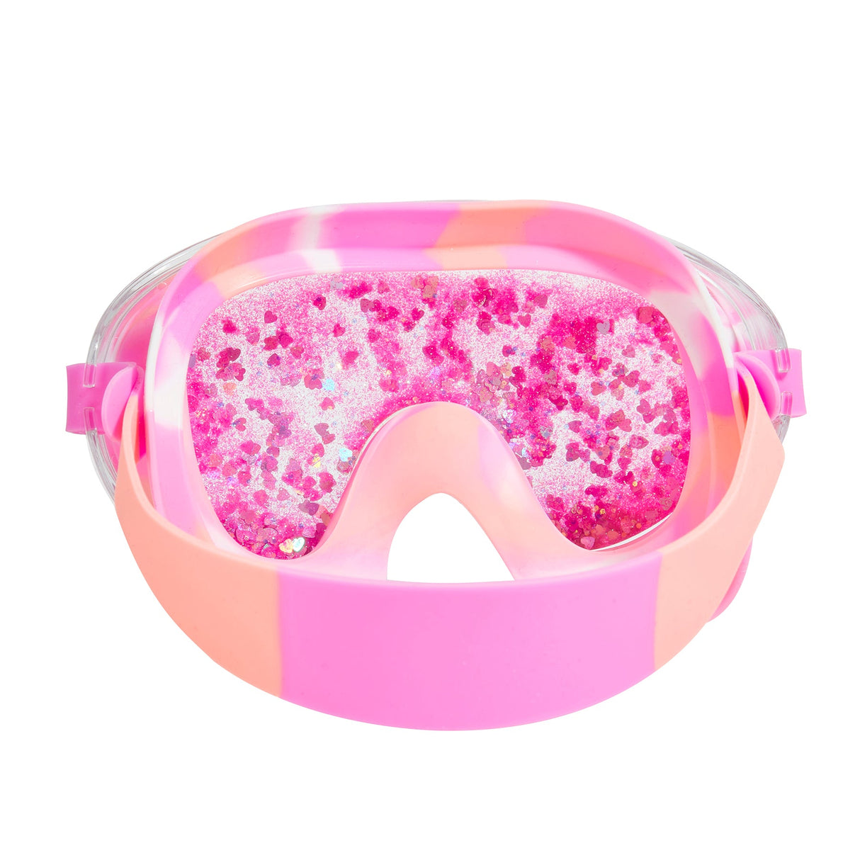 Sand Art Pink Kids' Swim Mask - HoneyBug 