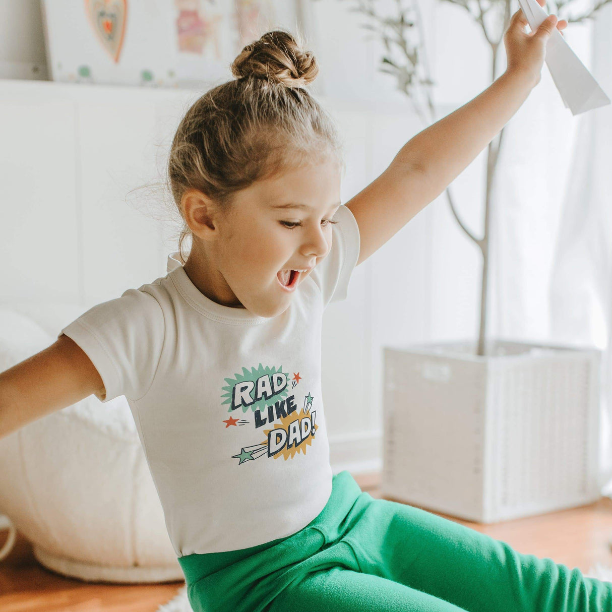 graphic tee | rad like dad explosion - HoneyBug 