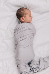 Stone Bamboo Stretch Swaddle - HoneyBug 