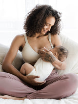 Mia Maternity & Nursing Lounge Bra | Stone - HoneyBug 