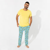 Minions Bello Banana Bamboo Men's Pajama Set - HoneyBug 