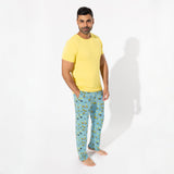 Minions Bello Banana Bamboo Men's Pajama Set - HoneyBug 