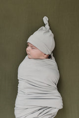 Stone Bamboo Stretch Swaddle - HoneyBug 