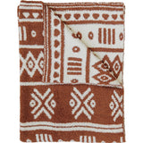 Rust Alpine Plush Blanket - HoneyBug 