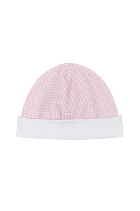 Pink Gingham Baby Hat - HoneyBug 